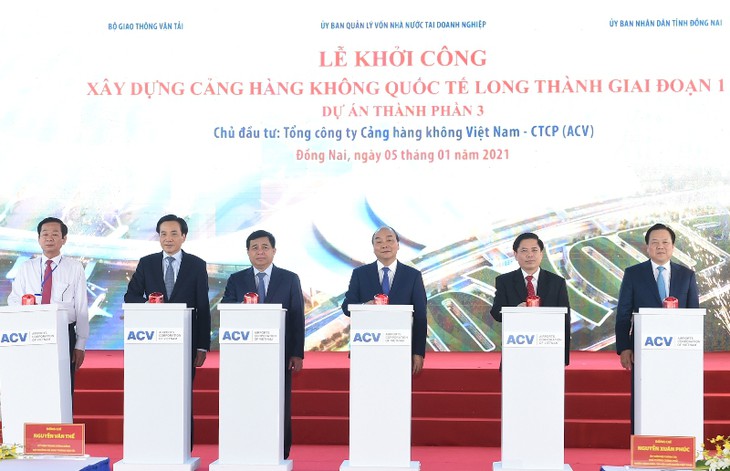 Khởi công Cảng hàng không quốc tế Long Thành giai đoạn 1 - ảnh 2