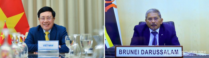Việt Nam và Brunei tăng cường phối hợp, nâng cao vai trò trung tâm của ASEAN - ảnh 1