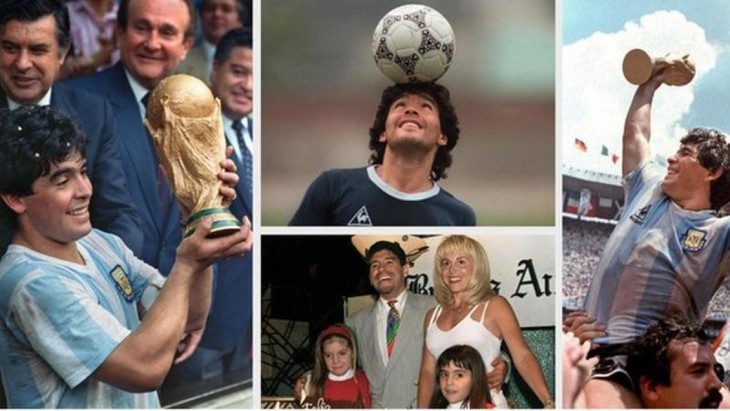 Sự nghiệp vinh quang của Diego Maradona qua ảnh - ảnh 1