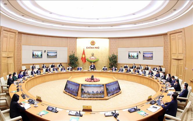 Thủ tướng Nguyễn Xuân Phúc chủ trì họp Chính phủ thường kỳ tháng 2 - ảnh 1