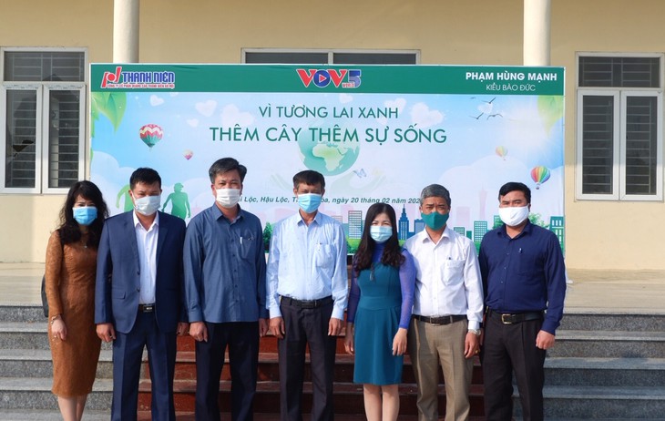 Góp thêm màu xanh cho vùng đất xứ Thanh - ảnh 1