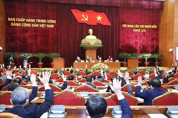 Khai mạc Hội nghị lần thứ 14 Ban Chấp hành Trung ương Đảng khóa XII - ảnh 2