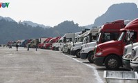 vẫn còn tồn gần 400 xe nông sản xuất khẩu tại khu vực biên giới hình 2