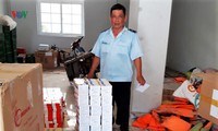 bắt giữ 400 thùng khẩu trang không rõ nguồn gốc chờ xuất khẩu hình 2