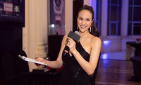 "mc gợi cảm nhất showbiz việt" háo hức giới thiệu tết cho chồng tây hình 5