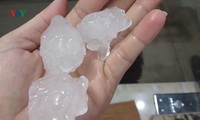 lai châu: mưa đá trên diện rộng, gây thiệt hại nhà cửa và hoa màu hình 3
