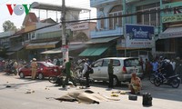 đâm vào xe tải đang đỗ bên đường, 2 thanh niên thương vong hình 2