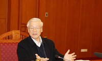 tổng bí thư, chủ tịch nước chủ trì họp bộ chính trị về văn kiện đh xiii hình 3