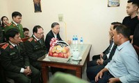 bộ công an tổ chức tang lễ 3 cán bộ, chiến sĩ hy sinh ở đồng tâm hình 4