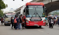xe khách "rùa bò" đại náo trước bến xe mỹ đình hình 7