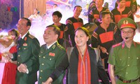 chủ tịch quốc hội thăm, chúc tết bộ chỉ huy quân sự tỉnh đắk lắk hình 3