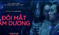 bảo thanh đẹp quyến rũ bên quốc trường, ra mắt phim đôi mắt âm dương hình 4