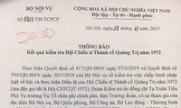 giải thể hội chiến sĩ thành cổ quảng trị năm 1972 vì nhiều sai phạm hình 2