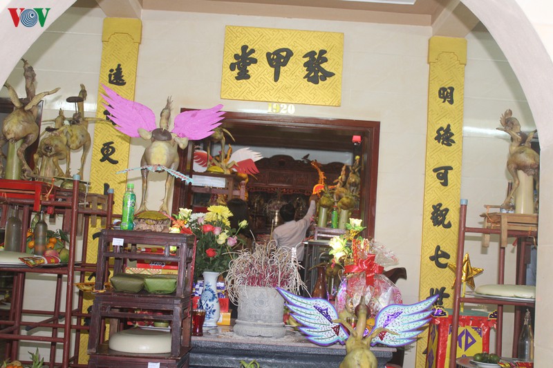anh: la mat mam co ga bay trong mam cung ram thang gieng o ha tinh hinh 1