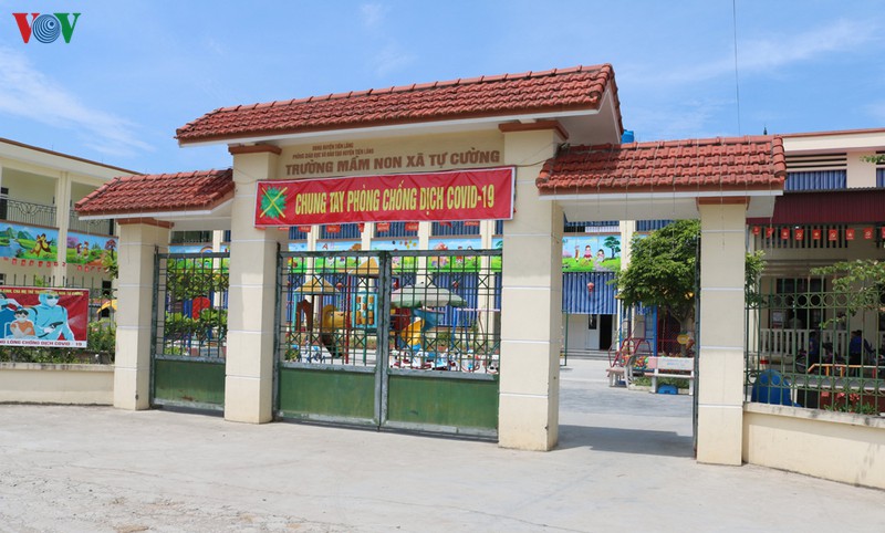 xac minh viec 1 truong mam non (hai phong) van dong tai tro lap dieu hoa hinh 1