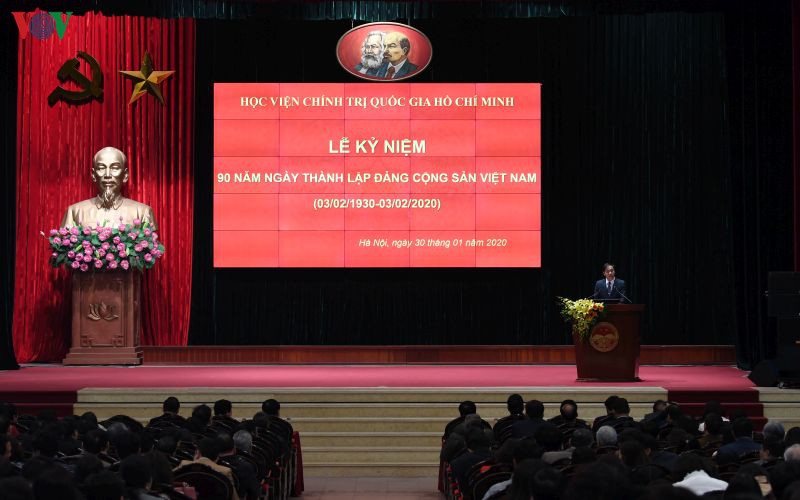 hoc vien chinh tri quoc gia ho chi minh ky niem 90 nam thanh lap dang hinh 1