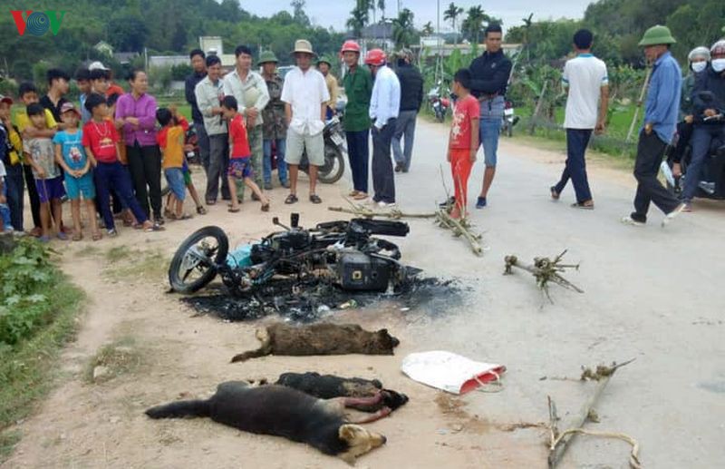 hai nguoi bi danh thuong vong, dot xe may vi nghi trom cho hinh 1