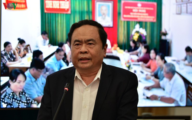 chong dich covid-19, chu tich mat tran mong nguoi dan binh tinh, tin tuong hinh 1