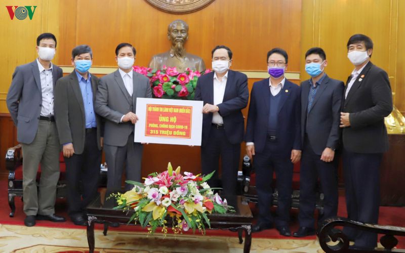 hoi thanh tin lanh viet nam (mien bac) ung ho phong, chong covid-19 hinh 1