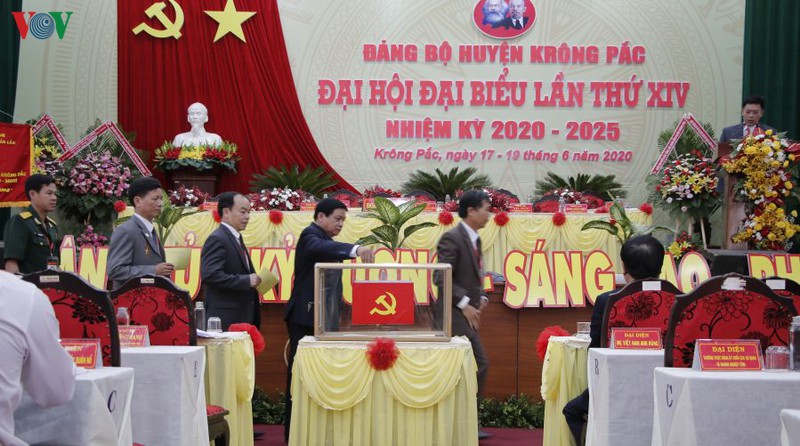 krong pac - huyen dau tien cua tinh dak lak to chuc dai hoi dang bo hinh 1