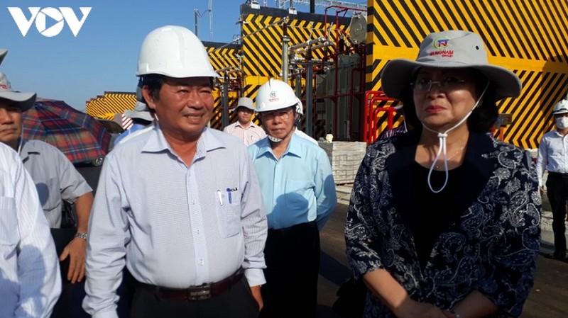 pho chu tich nuoc dang thi ngoc thinh tham va lam viec tai ninh thuan hinh 1