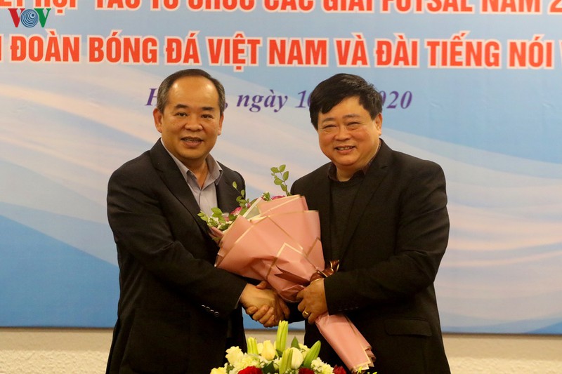 vov va vff tiep tuc hop tac to chuc cac giai futsal trong 3 nam toi  hinh 2