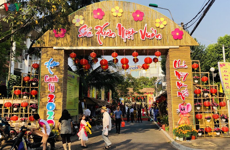 "sac xuan miet vuon" to tham mua xuan tai can tho hinh 1