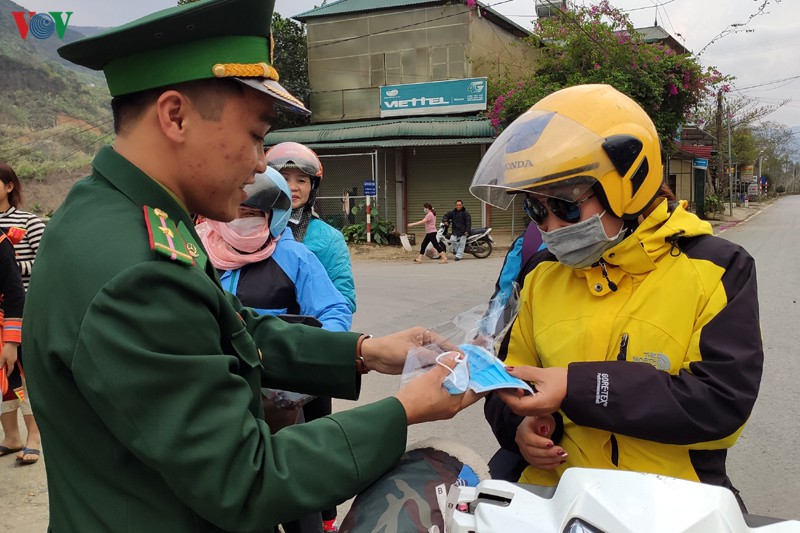 can canh khu cach ly tam thoi noi tuyen dau bien gioi lai chau hinh 14