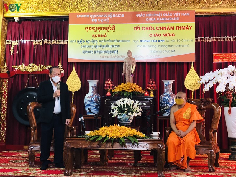 pho thu tuong truong hoa binh chuc tet dong bao khmer nam bo hinh 2