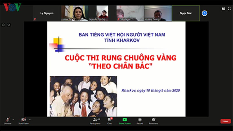 dsq viet nam tai ukraine to chuc cuoc thi viet ve chu tich ho chi minh hinh 2