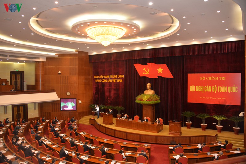 tong bi thu, chu tich nuoc nguyen phu trong chu tri hoi nghi can bo toan quoc hinh 3