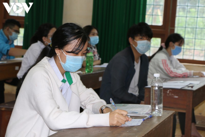 thi sinh dak nong thuc hien tot bai thi voi cac dieu kien chong dich dam bao  hinh 1