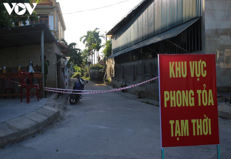 phong toa them khu vuc lien quan benh nhan mac covid-19 o quang tri hinh 1