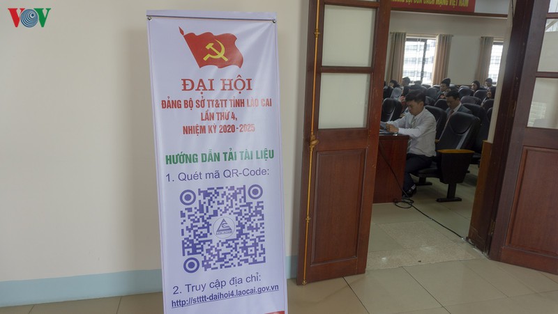 dai hoi dang co so dau tien o lao cai ung dung 4.0 khong giay to hinh 2