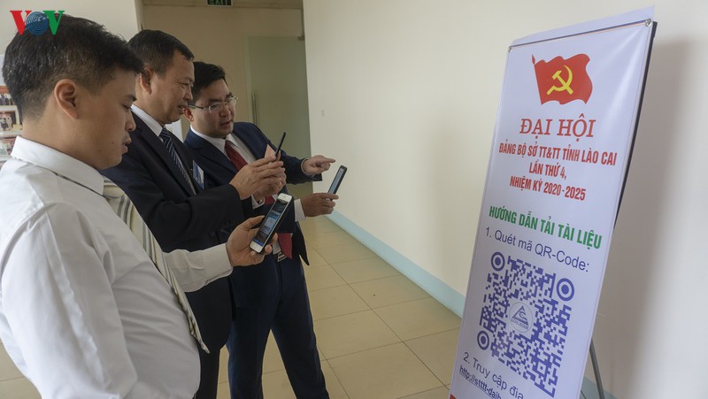 dai hoi dang co so dau tien o lao cai ung dung 4.0 khong giay to hinh 3