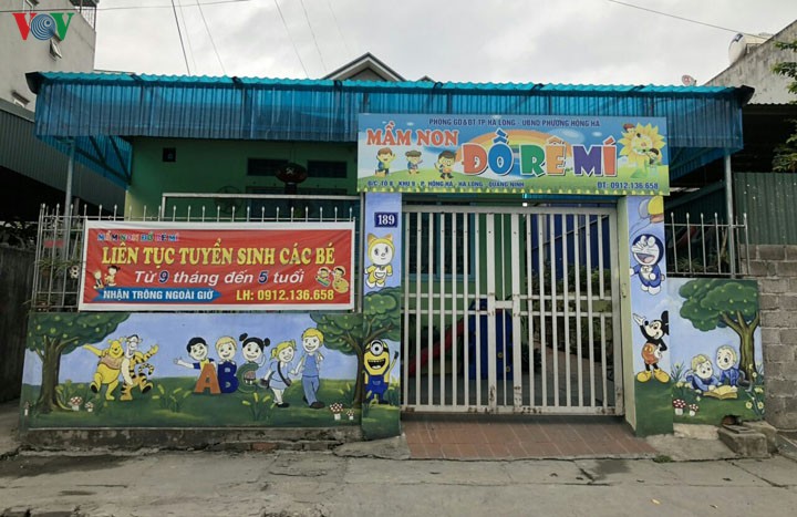 quang ninh dinh chi co so giao duc mam non co dau hieu bao hanh tre em hinh 1