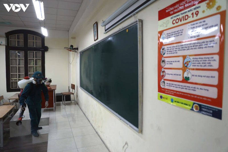 ha noi gap rut khu khuan cac diem thi tot nghiep, phong tranh dich covid-19 hinh 5