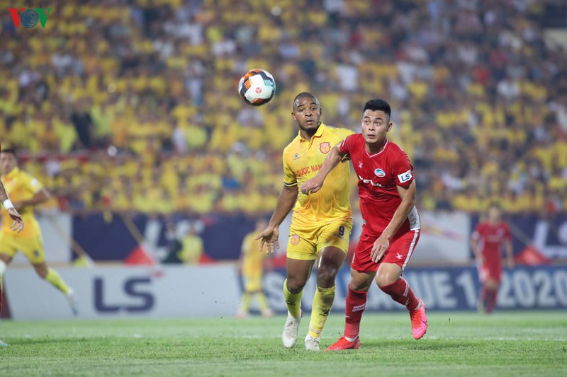 ket qua vong 3 v-league 2020: hai phong 0-0 tphcm, nam dinh 1-2 viettel hinh 1