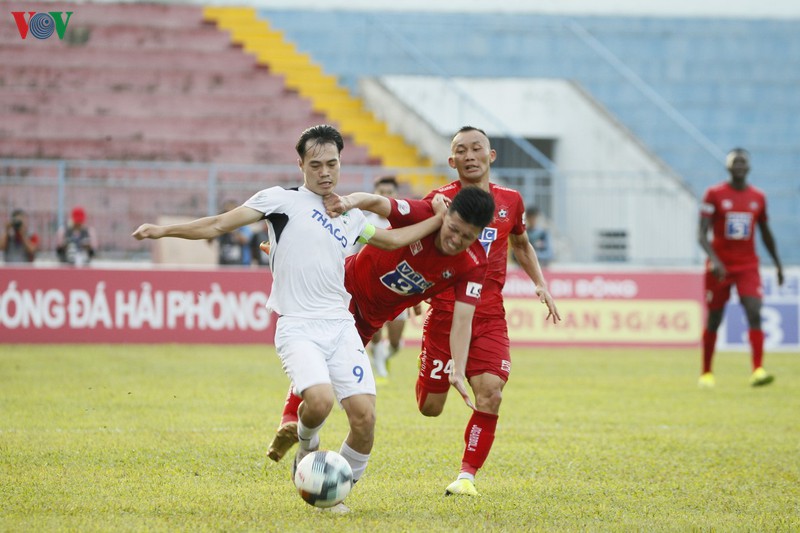 ket qua vong 7 v-league 2020: hai phong 0-0 hagl, quang nam 0-3 viettel hinh 5