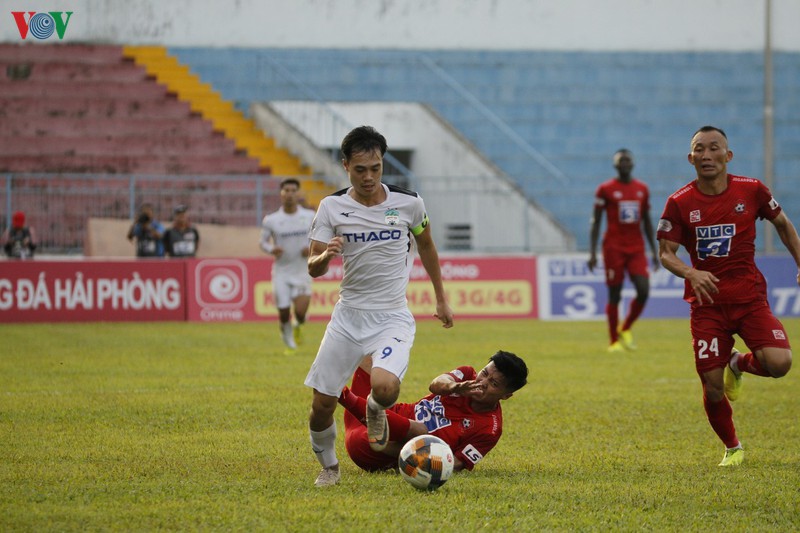 ket qua vong 7 v-league 2020: hai phong 0-0 hagl, quang nam 0-3 viettel hinh 2