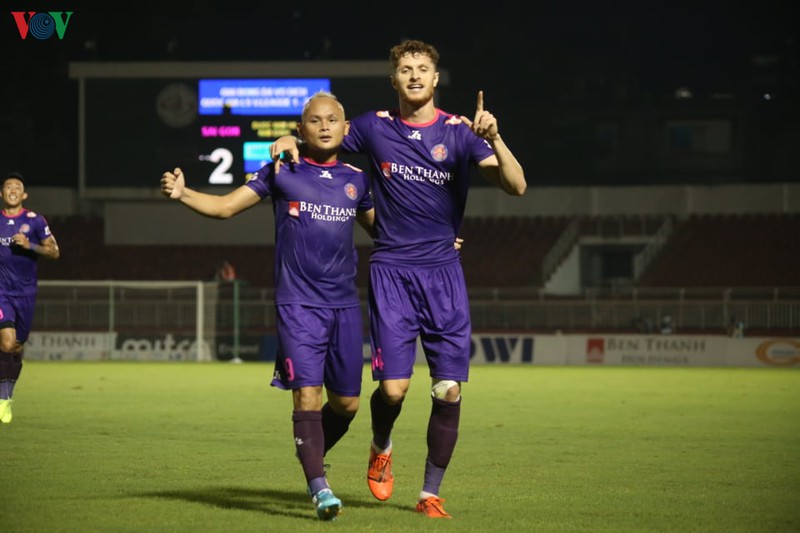 tuong thuat sai gon fc 3-0 nam dinh: vong 10 v-league 2020 hinh 1