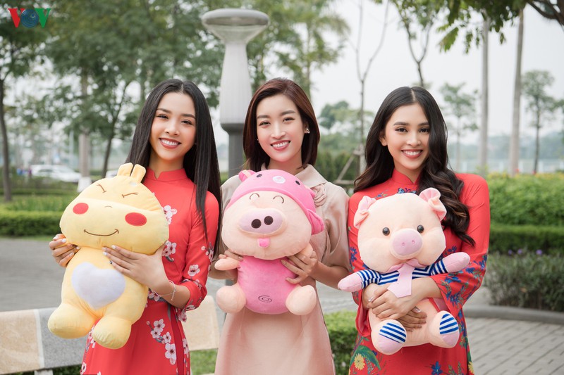 hoa hau do my linh, tieu vy lan toa ngay "chu nhat do" dip cuoi nam hinh 2