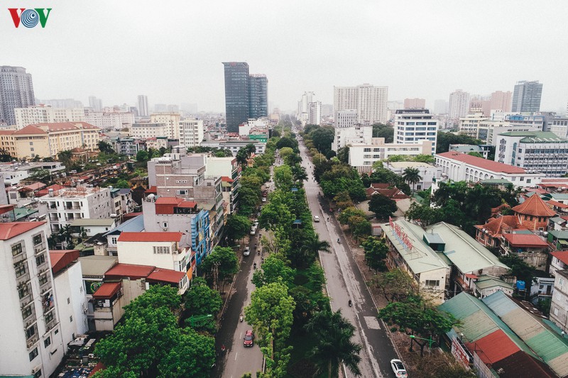 ngam nhin duong pho ha noi tu tren cao truoc ngay cach ly toan xa hoi hinh 4