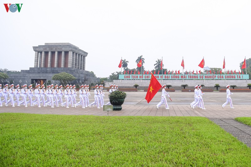 le thuong co tai quang truong ba dinh trong ngay thong nhat 30/4 hinh 12