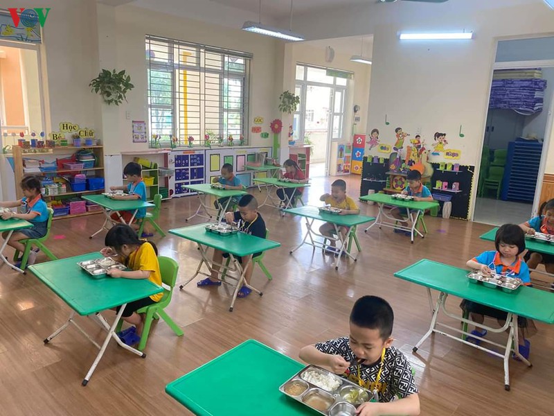quang ninh bao dam an toan phong dich cho hoc sinh noi tru, ban tru hinh 3