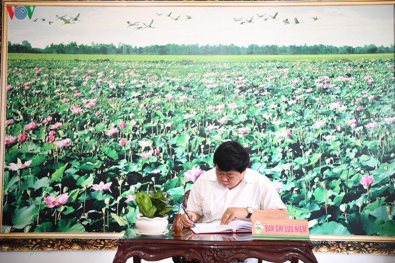 anh: dai tieng noi viet nam lam viec voi tinh uy dong thap hinh 13