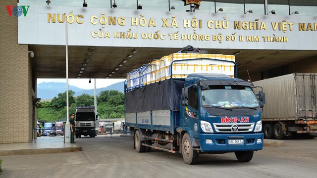 vai tuoi duoc "dac cach" khi xuat qua cua khau lao cai hinh 1