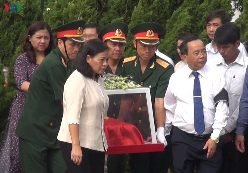 kon tum to chuc le truy dieu, an tang 3 hai cot liet si hinh 1