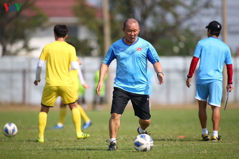 anh: 50 sac thai "kho do" cua thay park o san tap cung u23 viet nam hinh 16