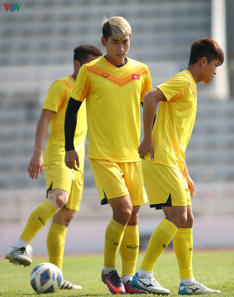can canh: buoi tap cua u23 viet nam sau tran hoa u23 jordan hinh 6